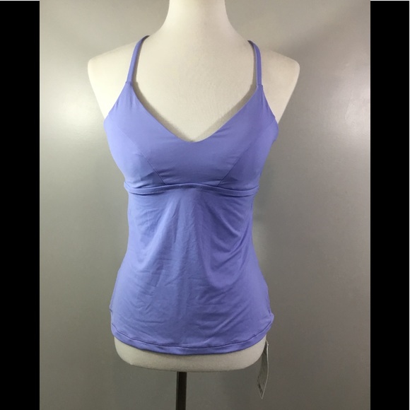 Athleta Other - Athleta Sz Medium V Neck Tankini Top NWT Strappy